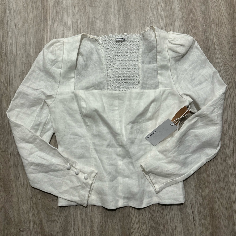 Reformation Fillmore Top NWT